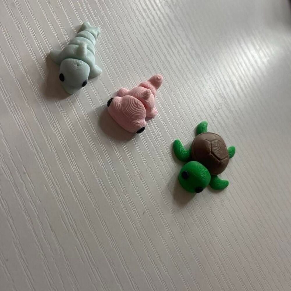 3D Printed Sea Animals